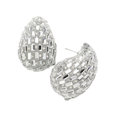 Bling Ba·guette Earrings