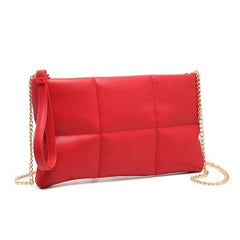 Red Quilted Cross Body