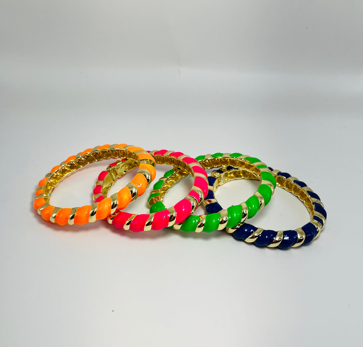 Colorful Hinge Bangles