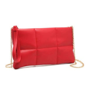 Red Quilted Cross Body