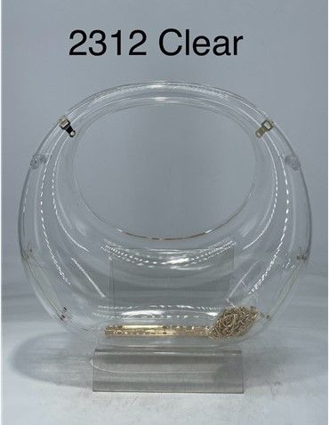 Clear Acrylic Hand Bag